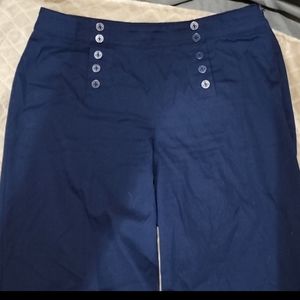 Womens Chaps Navy Blue Size 16 Pants